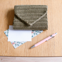 Enveloppe sjaal PDF Patroon